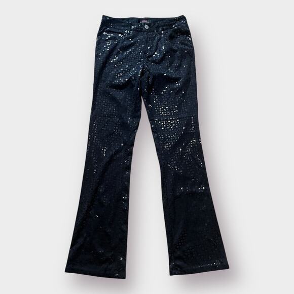 Y2K Z. Cavaricci Sequin Disco Pants Size XS - Picture 1 of 5